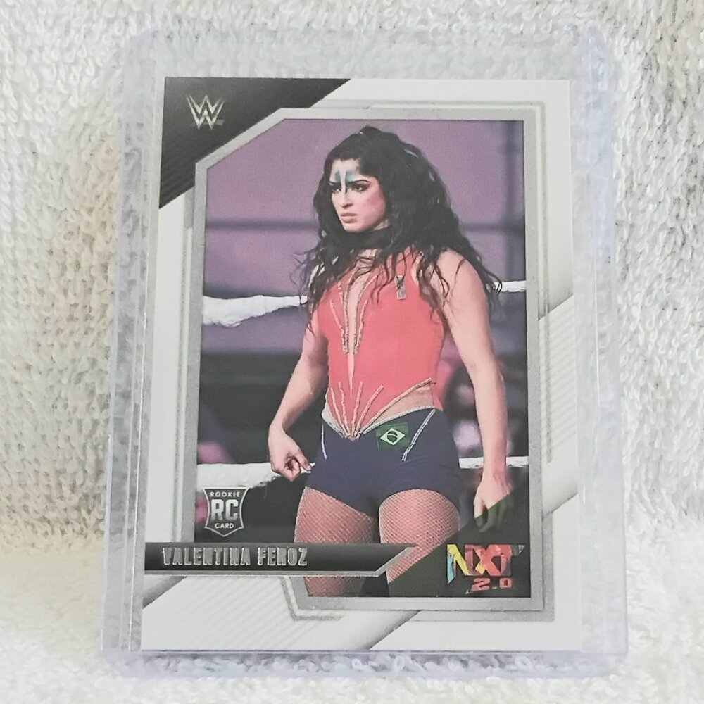 5/$20 Mint 2022 Panini Valentina Feroz RC NXT/WWE Card 84!!